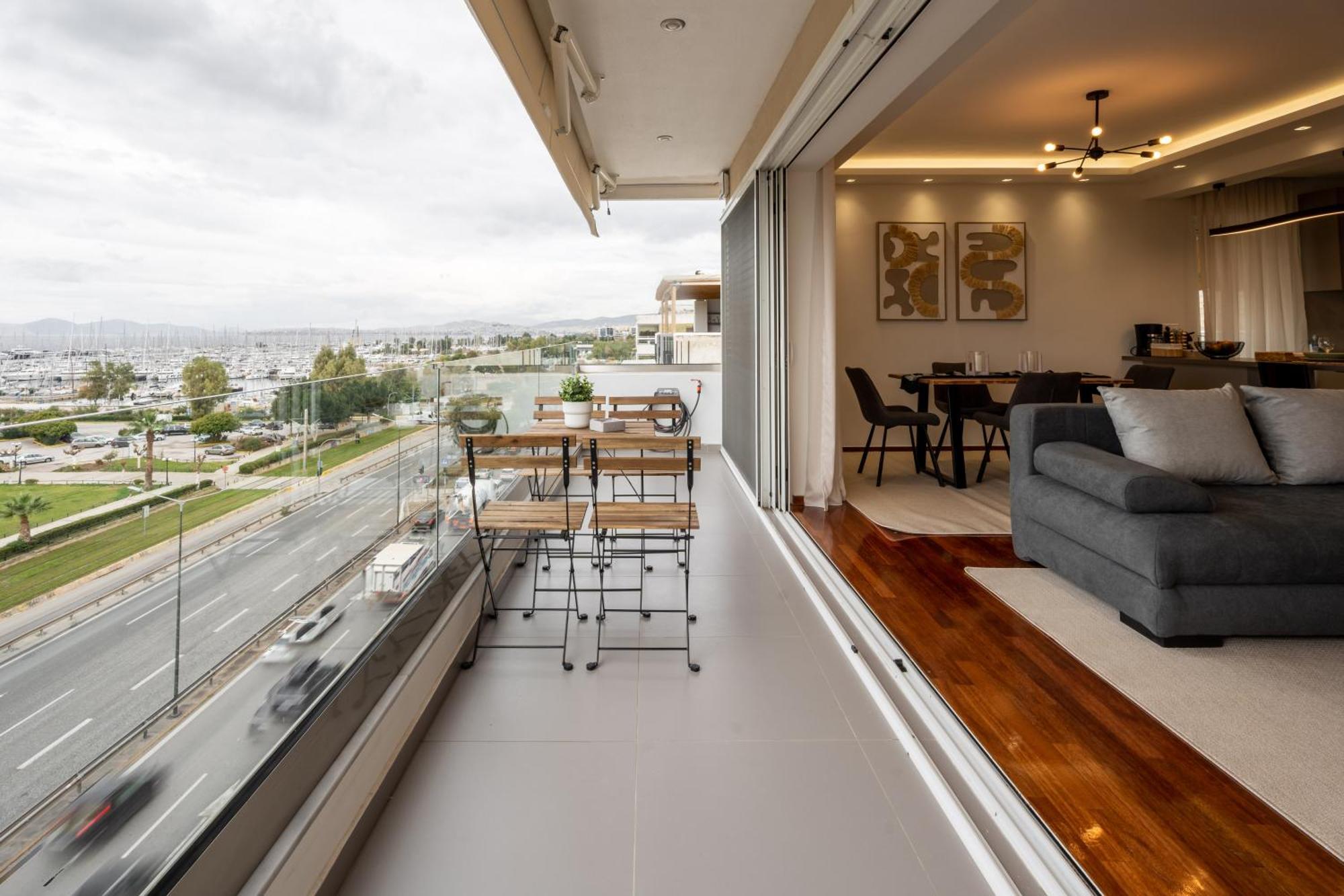 Sesilia Sea View Apartment أثينا المظهر الخارجي الصورة