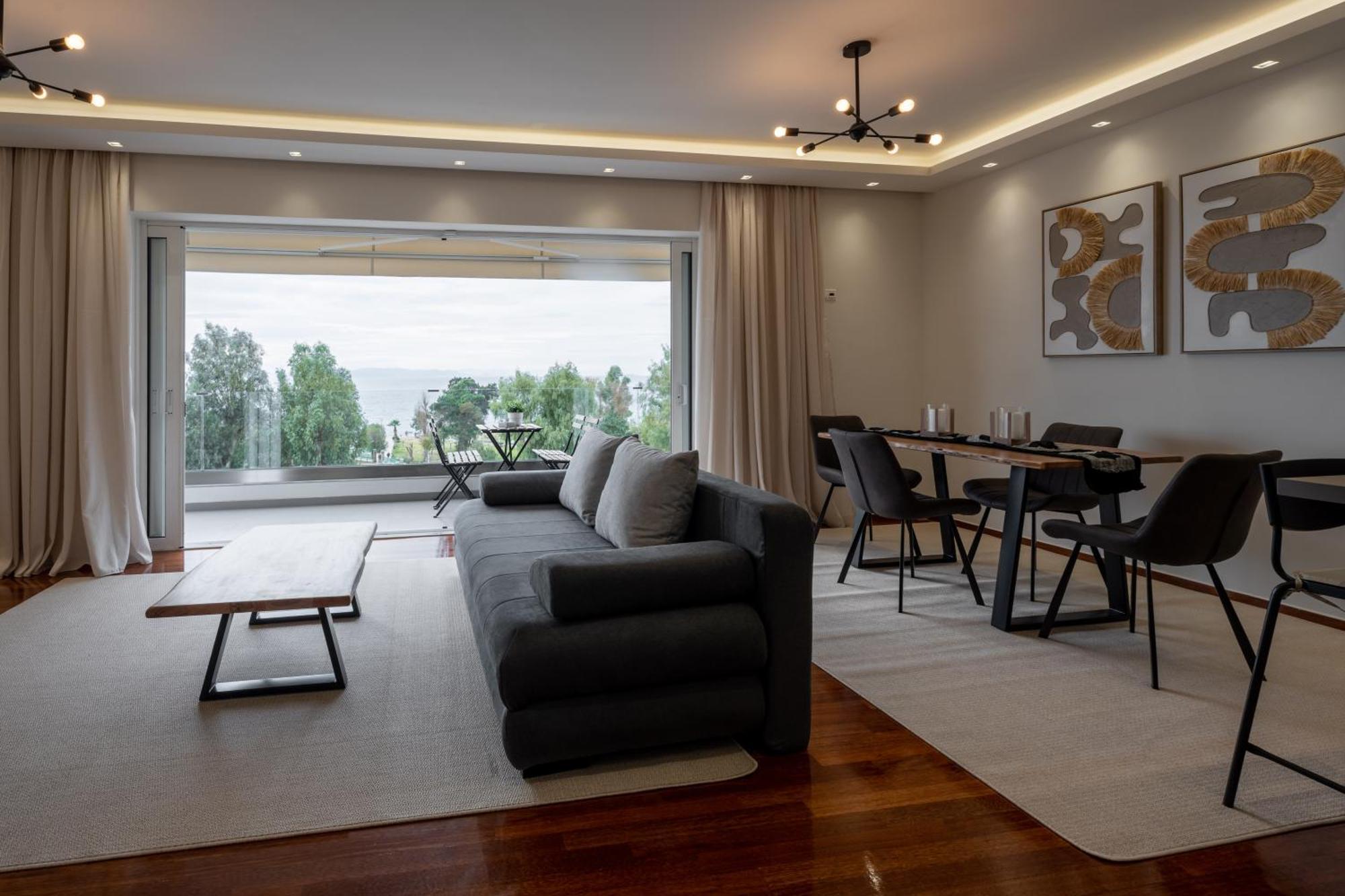 Sesilia Sea View Apartment أثينا المظهر الخارجي الصورة